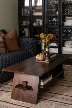 Kaffebord - Bolina 35 120x60xh40cm Mørk Eik