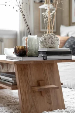 Kaffebord - Bolina 35 120x60xh40cm Lakkert Eik