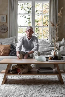 Kaffebord - Bolina 35 120x60xh40cm Lakkert Eik