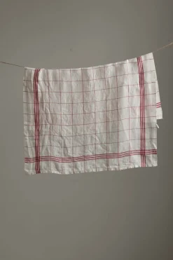 Kjøkkenhåndkle - Bistrot Washed Red