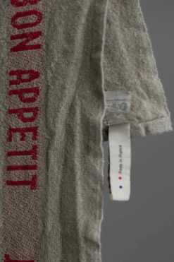 Kjøkkenhåndkle - Bon Appetit 45x75cm Natur/Rød