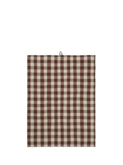 Kjøkkenhåndkle - Hale Cinnamon/Grey Green