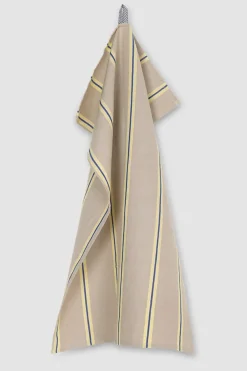 Kjøkkenhåndkle - Hale Tea Towel Oyster/Lemon/Bright Blue