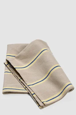 Kjøkkenhåndkle - Hale Tea Towel Oyster/Lemon/Bright Blue