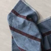 Kjøkkenhåndkle - Hale Tea 50x70cm Faded Blue/Burgundy