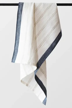 Kjøkkenhåndkle - Maya Navy Stripe