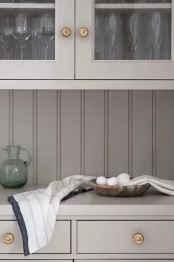 Kjøkkenhåndkle - Maya Navy Stripe