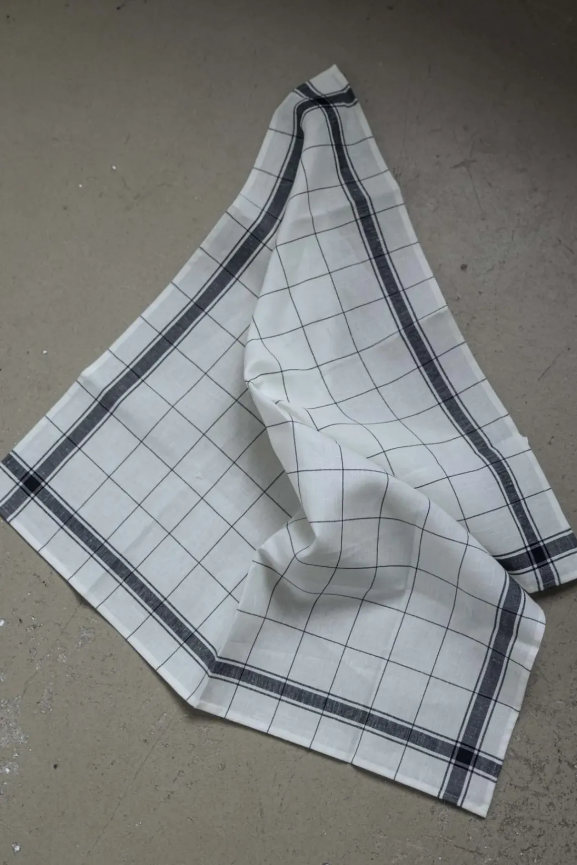 Kjøkkenhåndkle - Parma 70x70cm Black