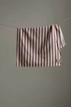 Kjøkkenhåndkle - Rød/Hvit