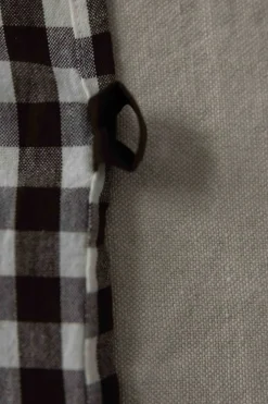 Kjøkkenhåndkle - Rutete Brun/Hvit