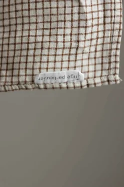 Kjøkkenhåndkle - 55x80cm Brown Checks