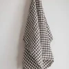 Kjøkkenhåndkle - 55x80cm Brown Gingham
