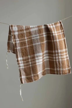 Kjøkkenhåndkle - 55x80cm Coffee Checks