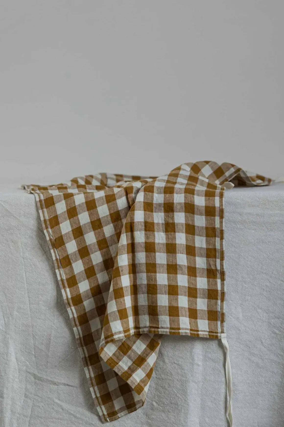 Kjøkkenhåndkle - 55x80cm Curcuma Gingham