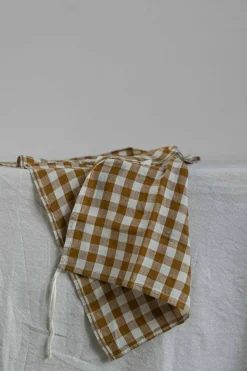 Kjøkkenhåndkle - 55x80cm Curcuma Gingham