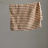Kjøkkenhåndkle - 50x70cm Lin Gingham Biscuit