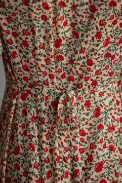 Kjole - Bloom Dress Ditsy Trail Cream