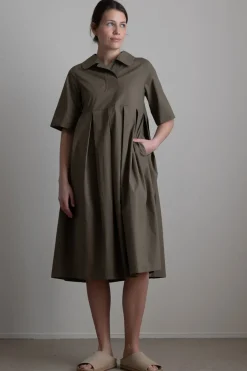 Kjole - Dark Olive