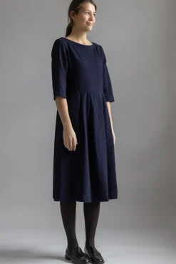 Kjole -  Franca Indigo Twill