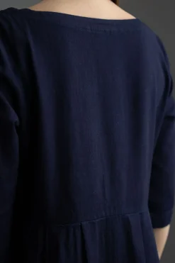 Kjole -  Franca Indigo Twill