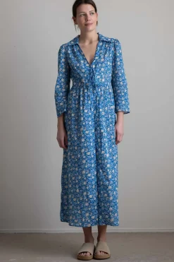 Kjole - Franchi Dress Shell Pansy Indigo