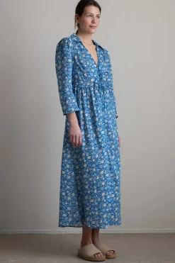 Kjole - Franchi Dress Shell Pansy Indigo