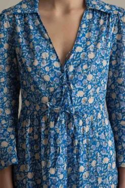 Kjole - Franchi Dress Shell Pansy Indigo