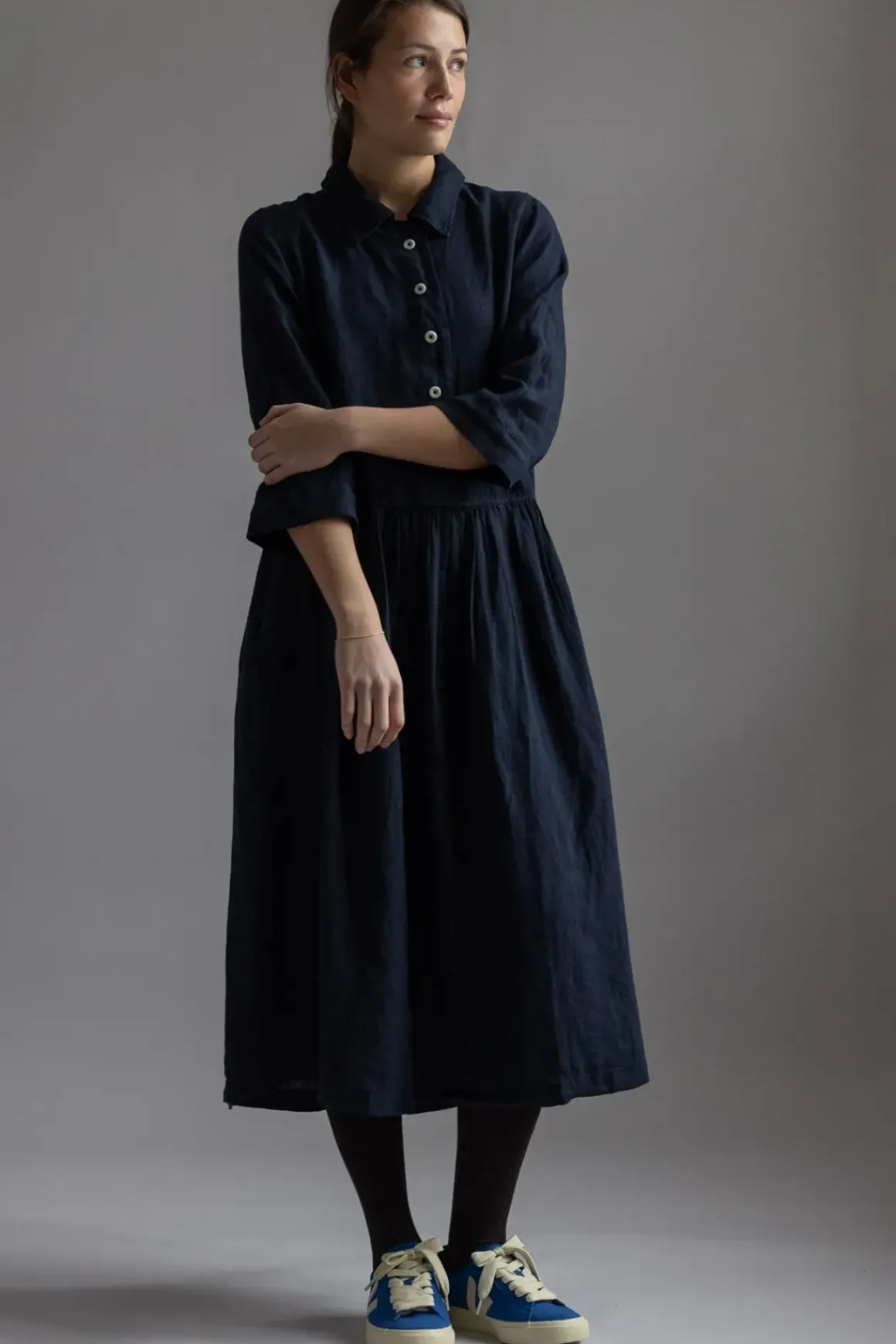 Kjole - Garment Dyed Linen