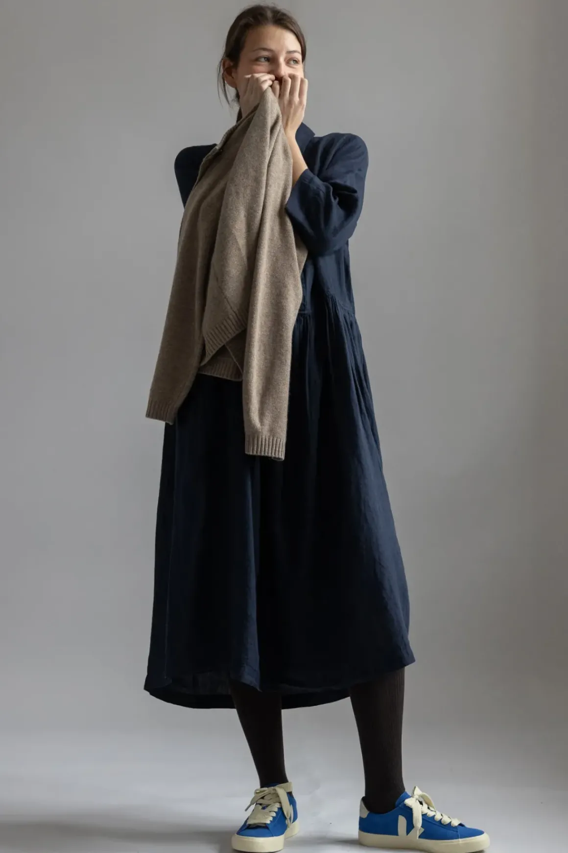 Kjole - Garment Dyed Linen