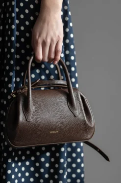 Kjole - Izzy Navy Mini Polka Dots