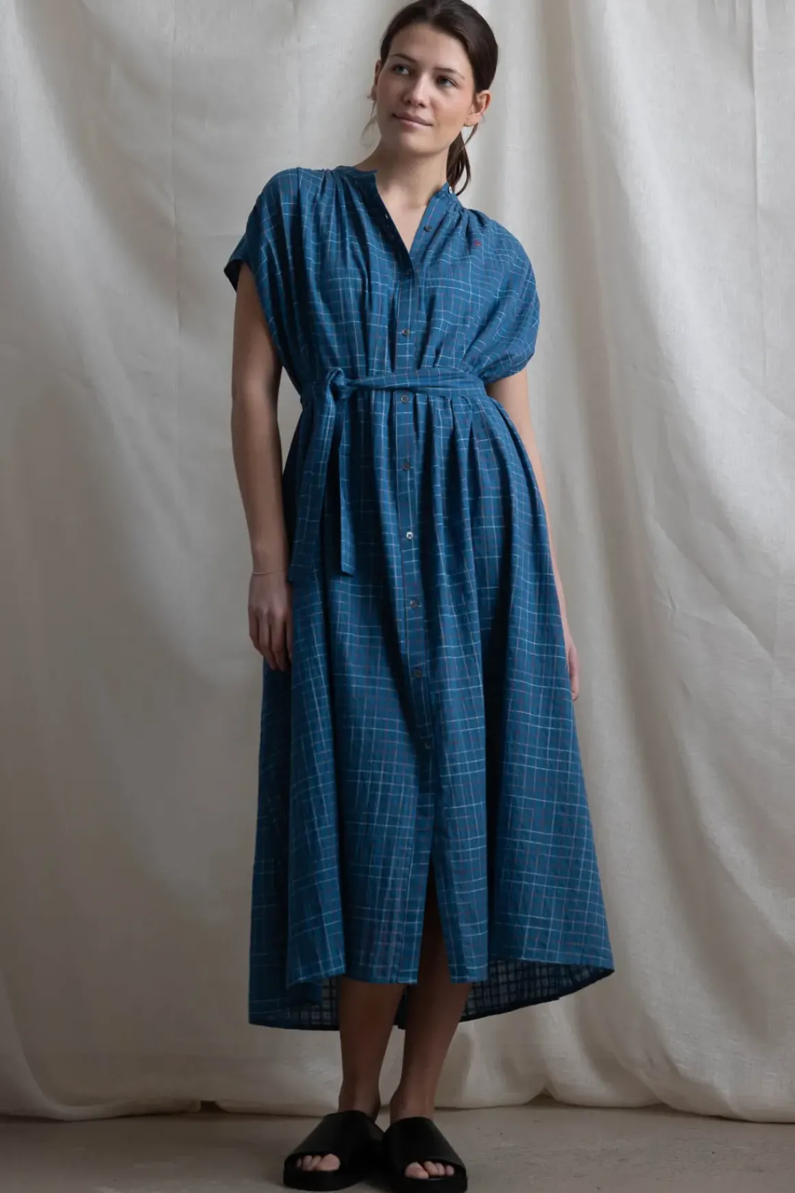 Kjole - Maxime NO782 Griotte Blue Worker