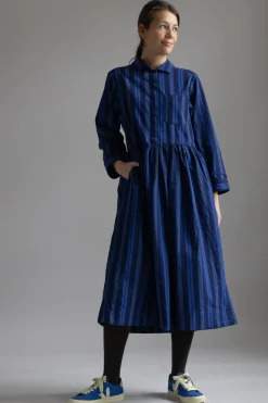 Kjole - Stripe Poplin Shirt