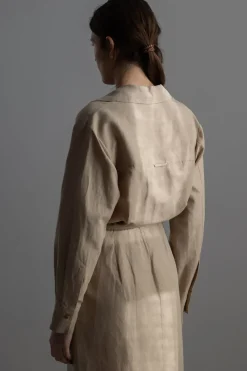 Kjole - Wrap Shirt Dress