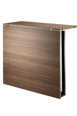 Klappbord - 78x96 Valnøtt/Sort