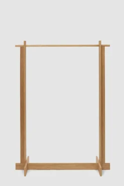 Klesstativ - Bridge Clothes Rack Oiled Oak