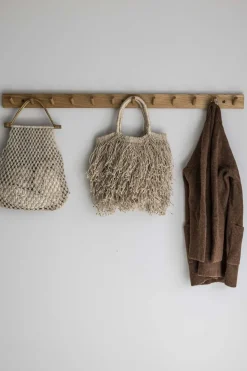 Knaggrekke - 12 knagger Oak Natural L120cm