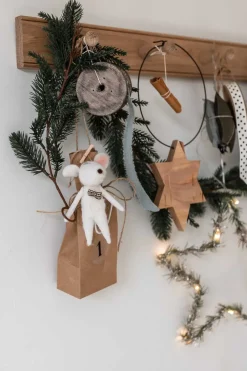 Knaggrekke - Shaker 4 Knagger Eik