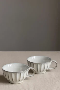 Kopp - Inku Capuccino m/skål Hvit