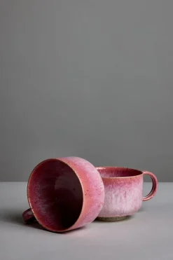 Kopp - Mion Mug Cream Cerise