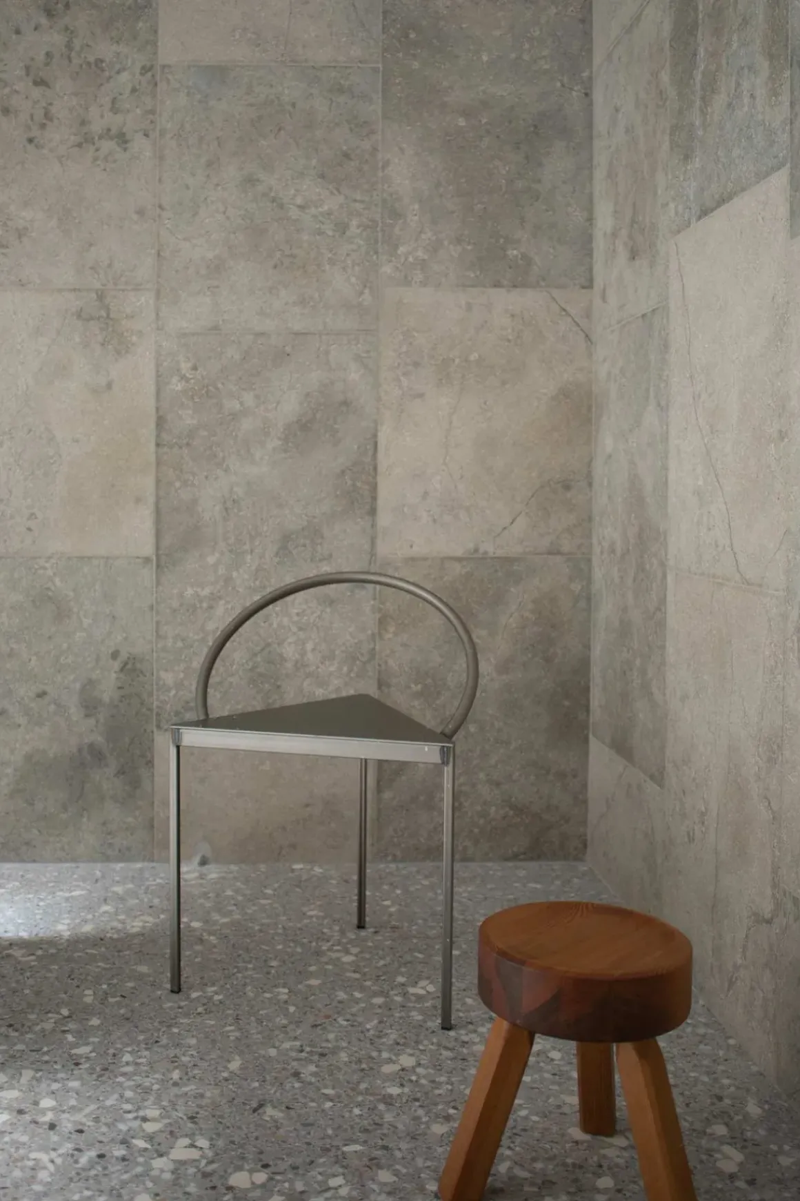 Krakk - AML Stool h31cm Orange Pine