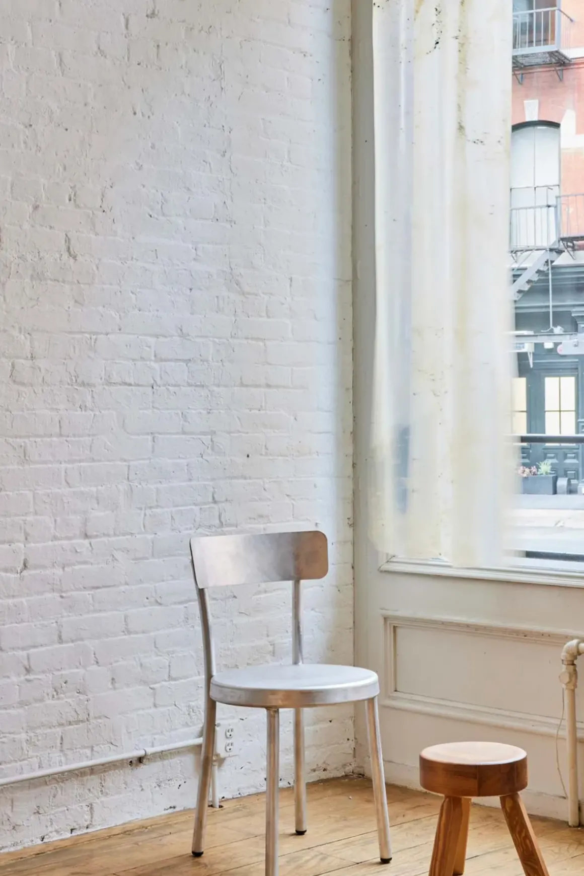 Krakk - AML Stool h31cm Orange Pine