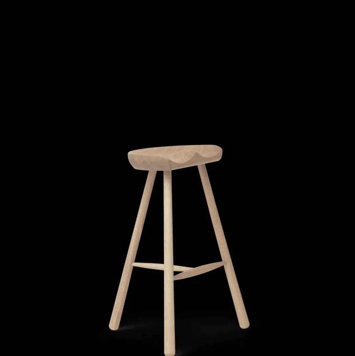 Krakk - Shoemaker Chair No. 68 Hvit Eik