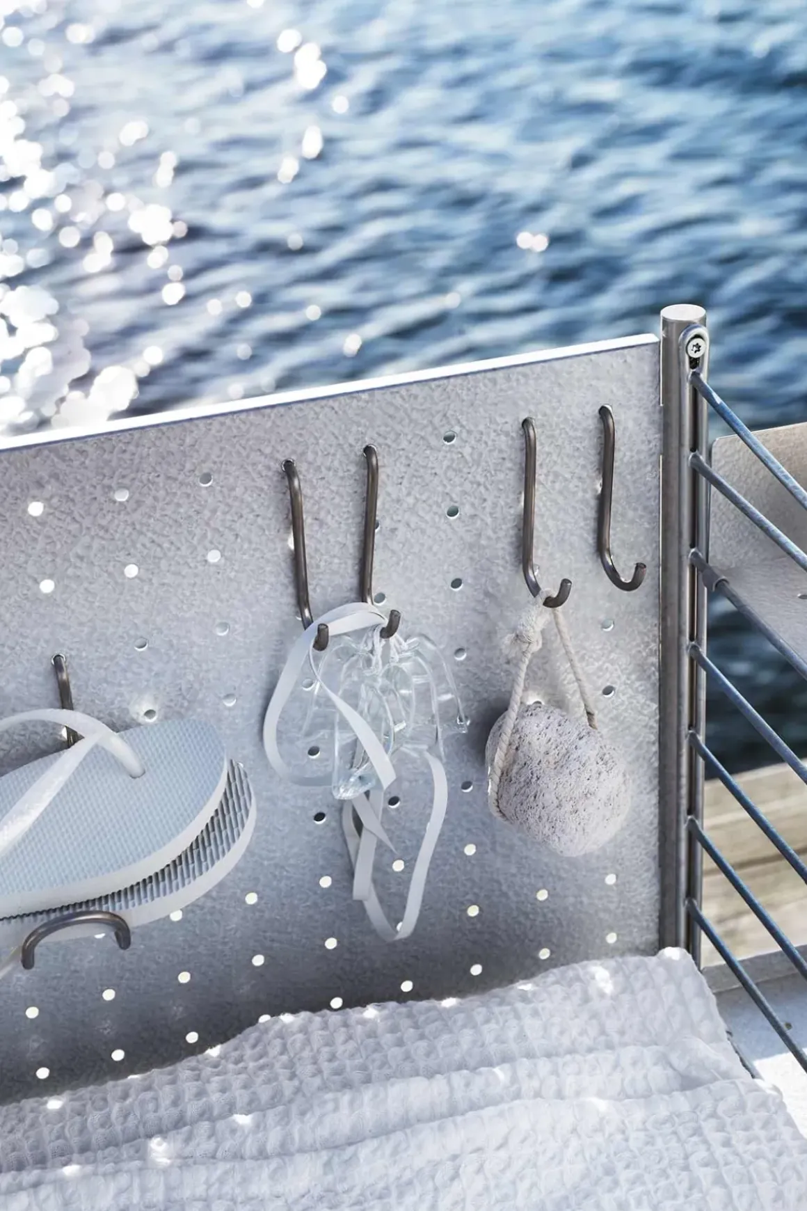 Krok - Vertikal krok Rustfritt Stål 4pk