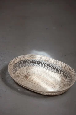 Kurv - Oval Lace 36x25cm