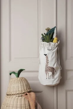 Kurv - Pear Dia35xH59cm Braided Rattan