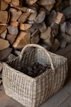 Kurv - Shopping Grå 30x24xH20cm