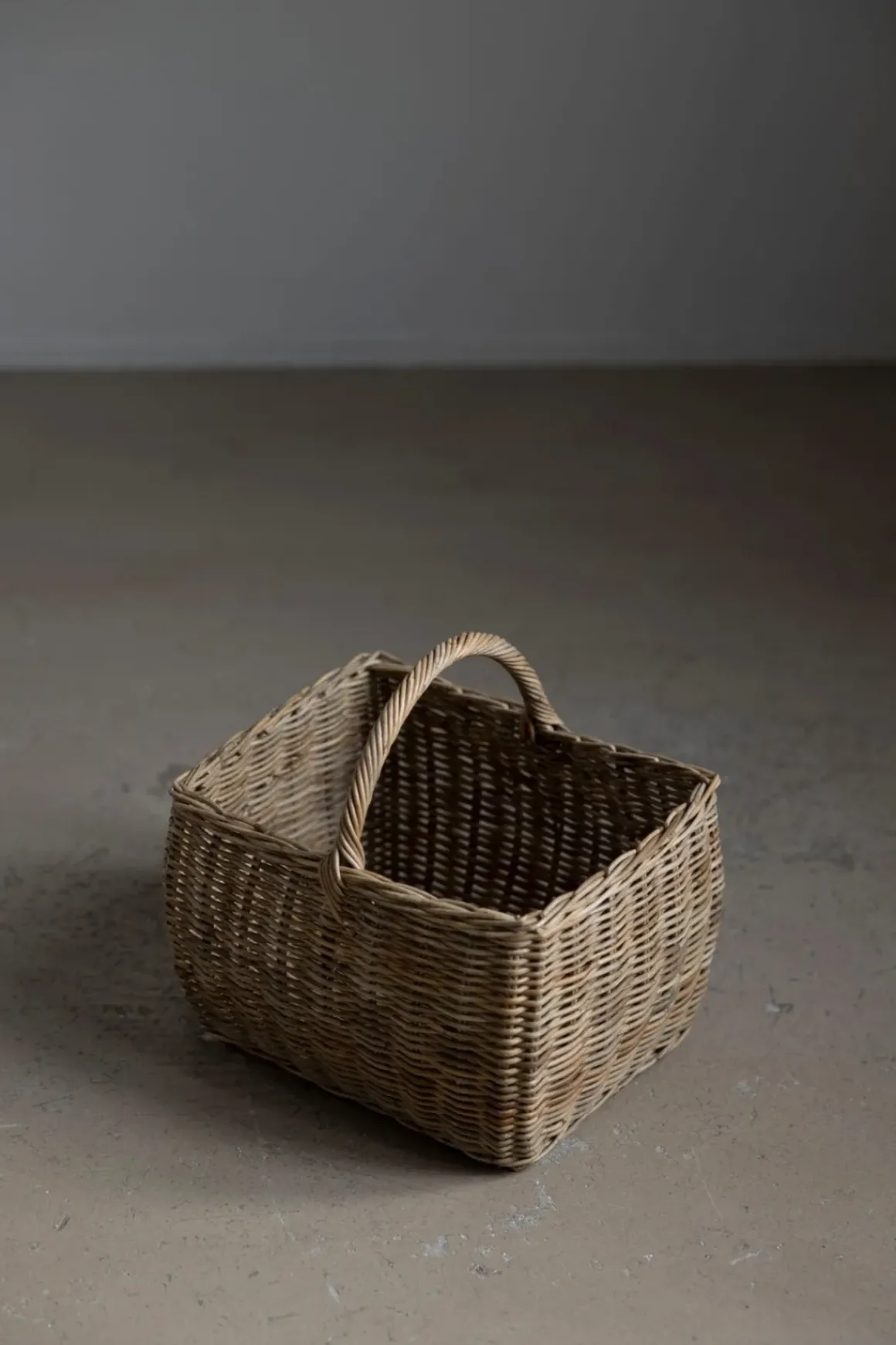 Kurv - Shopping Grå 30x24xH20cm