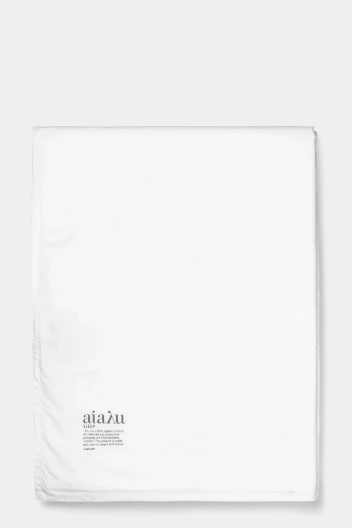 Laken - 260x260cm 100% Økologisk Bomull White