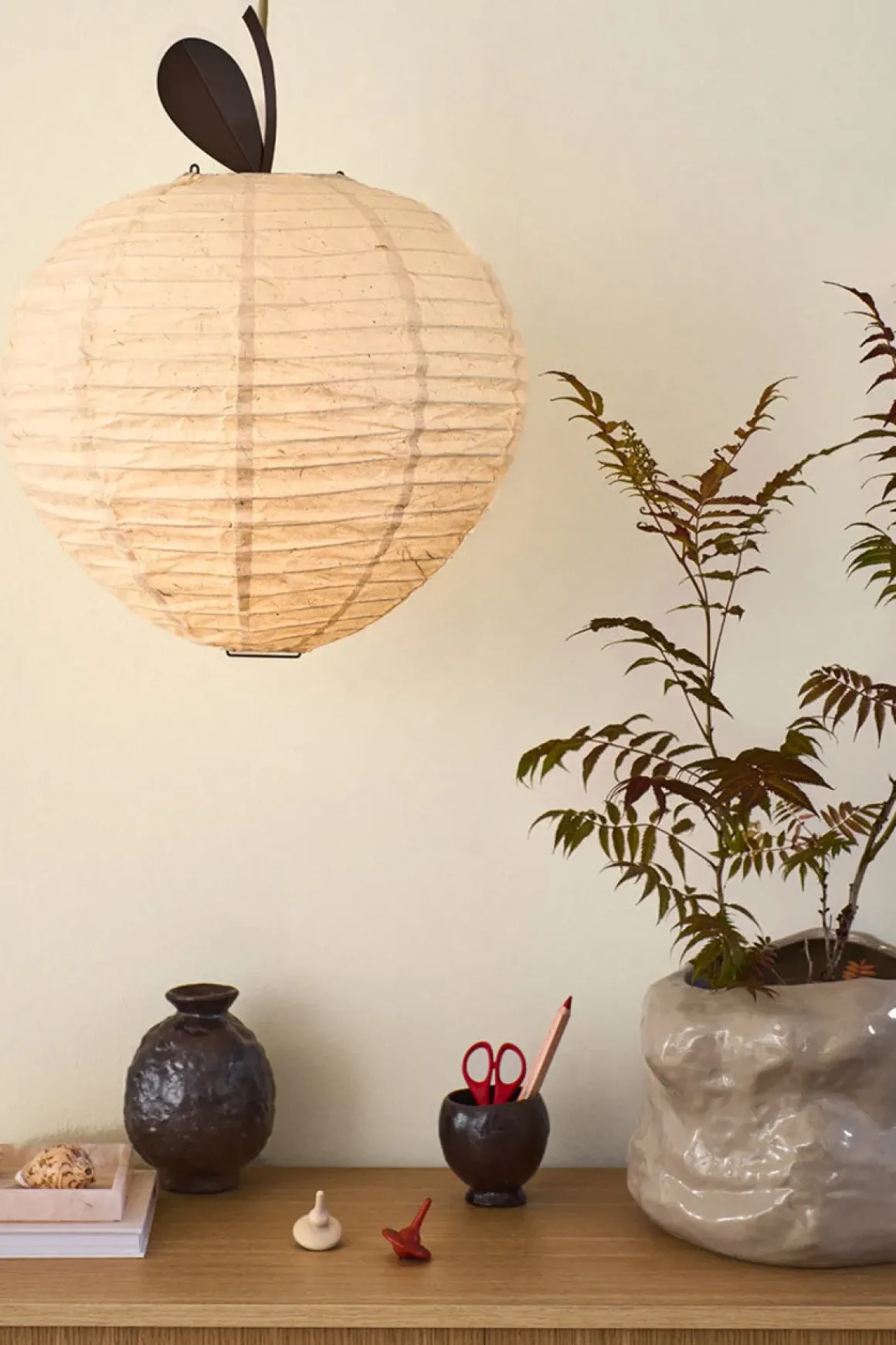 Lampeskjerm - Apple Natural