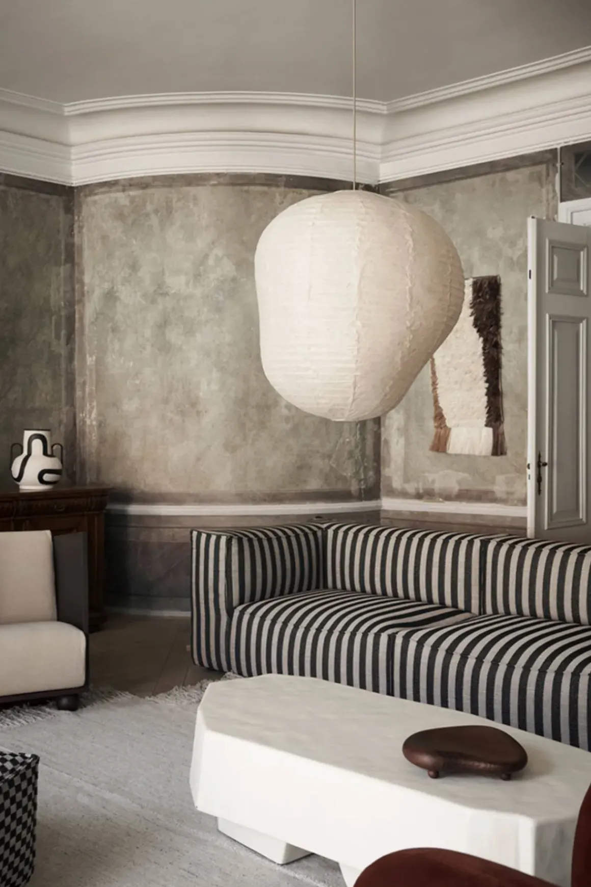 Lampeskjerm - Kurbis Lampshade 80 Natural